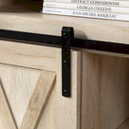 Middlebrook 52-inch Highboy Sliding Barn Door TV Stand