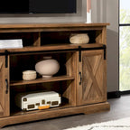 Middlebrook 52-inch Highboy Sliding Barn Door TV Stand