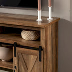 Middlebrook 52-inch Highboy Sliding Barn Door TV Stand