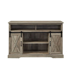 Middlebrook 52-inch Highboy Sliding Barn Door TV Stand