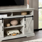 Middlebrook 52-inch Highboy Sliding Barn Door TV Stand