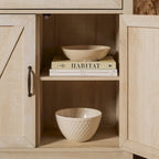 Middlebrook 30-inch Rustic Barn Door Accent Cabinet