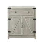 Middlebrook 30-inch Rustic Barn Door Accent Cabinet