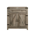 Middlebrook 30-inch Rustic Barn Door Accent Cabinet