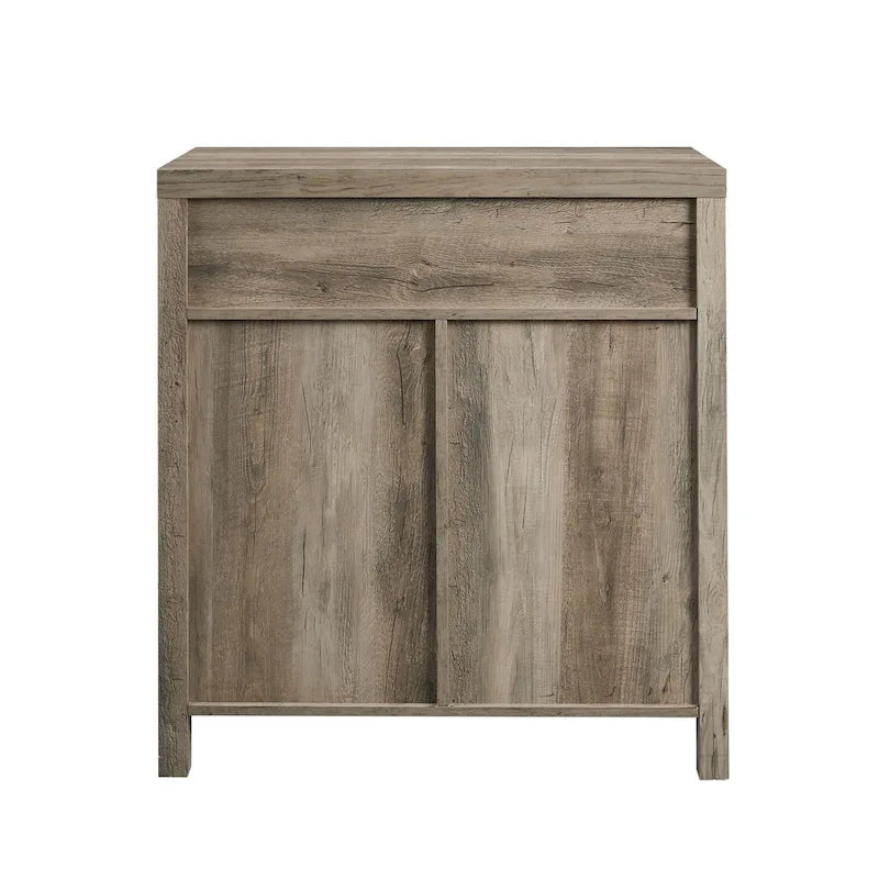 Middlebrook 30-inch Rustic Barn Door Accent Cabinet