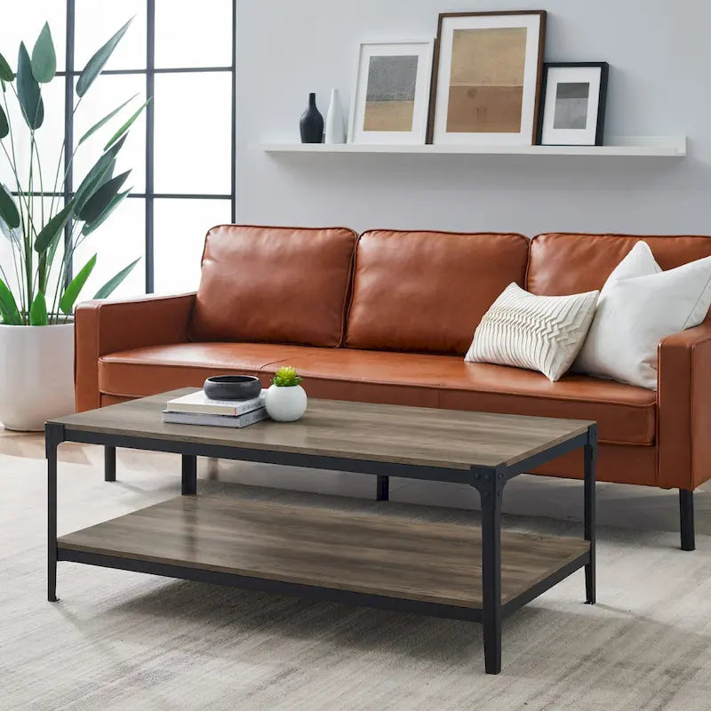 Middlebrook Witten 46-inch Angle Iron Coffee Table