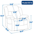 Dual Motor Infinite Position Up to 350 LBS Electric Medium size Genuine Leather Brown Power Lift Recliner Chair