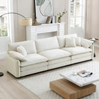 DIY Customization Corduroy Upholstered Armless Modular Sectional Sofa