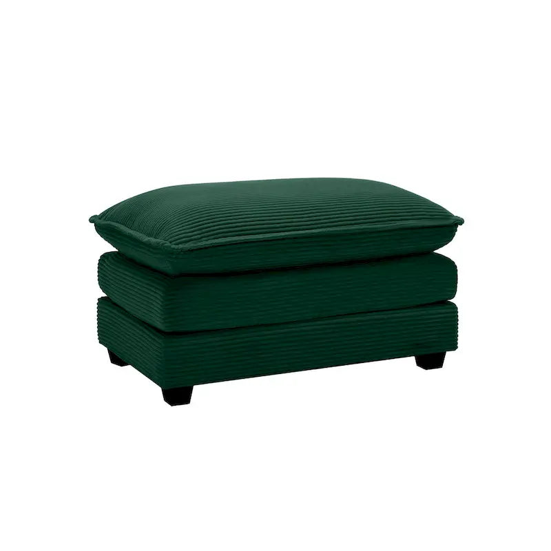 DIY Customization Corduroy Upholstered Armless Modular Sectional Sofa