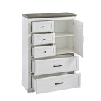 Wood Rustic Bedroom Dresser
