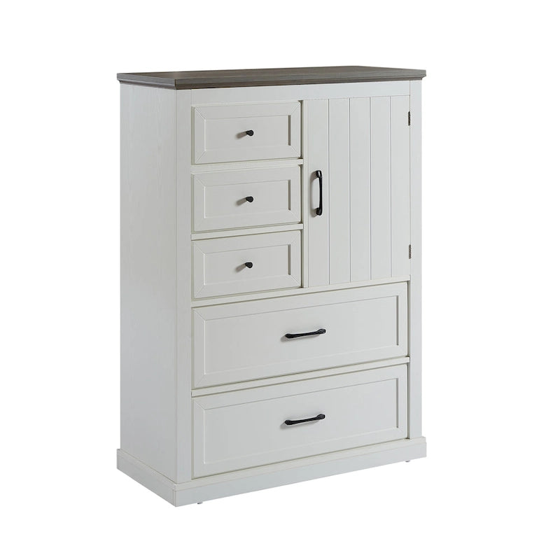 Wood Rustic Bedroom Dresser