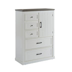 Wood Rustic Bedroom Dresser