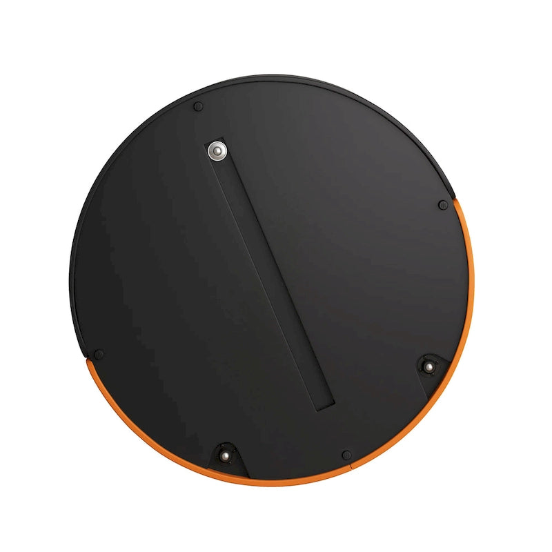 Nesting Coffee Table, Round Nesting Tables and End Tables for Small Space, Modern Side Tables with Extendable Sliding Tabletop