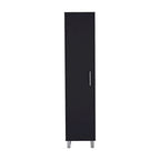 70 Tall Storage Cabinet Broom Closet with Broom Hangers,and Four Shelves