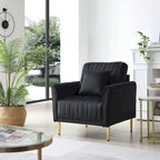 Velvet Accent Chair Living Room Chair Set of 2