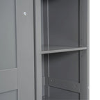 Full Size Murphy Bed Wall Bed with Shelves and LED Lights