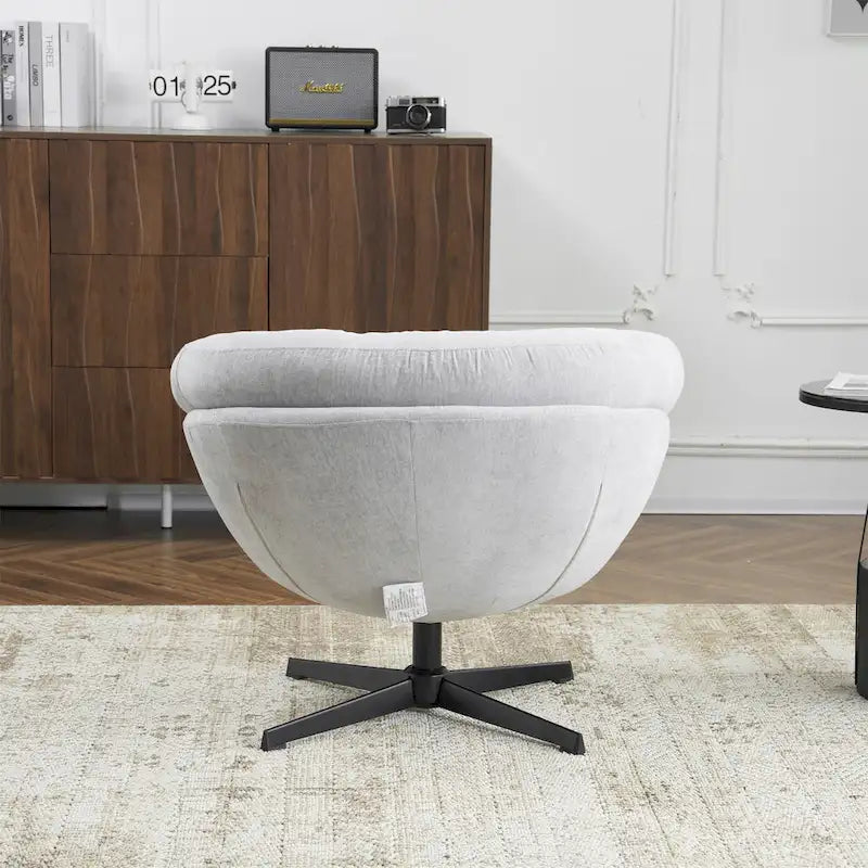 Liamer Swivel Club Chair by Christopher Knight Home