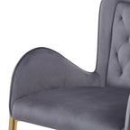 Christopher Knight Home - Jasars Modern Upholstered Velvet Counter Stool with Metal Frame