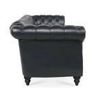 Naro Mid-Century 84 Modern 3 Seater Chesterfield Sofa Couches by Christopher Knight Home