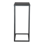 HomeRoots 24 Black Iron Abstract End Table - 17' X '23.6' X '11