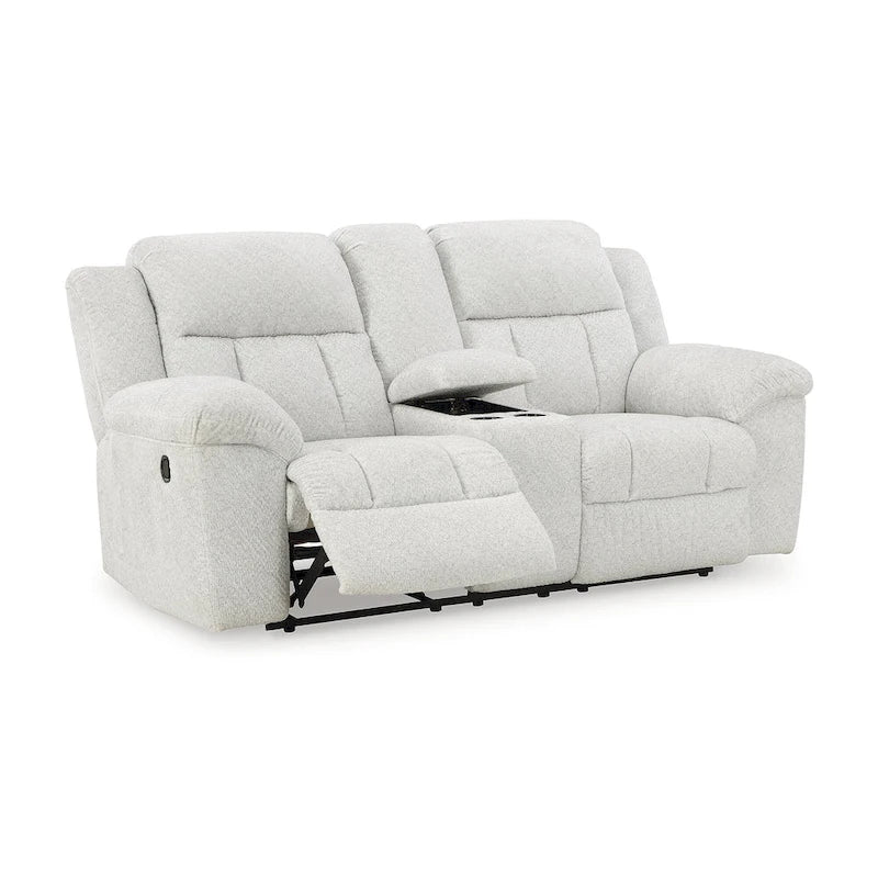 Frohn Double Reclining Loveseat with Console - 80W x 40D x 42H