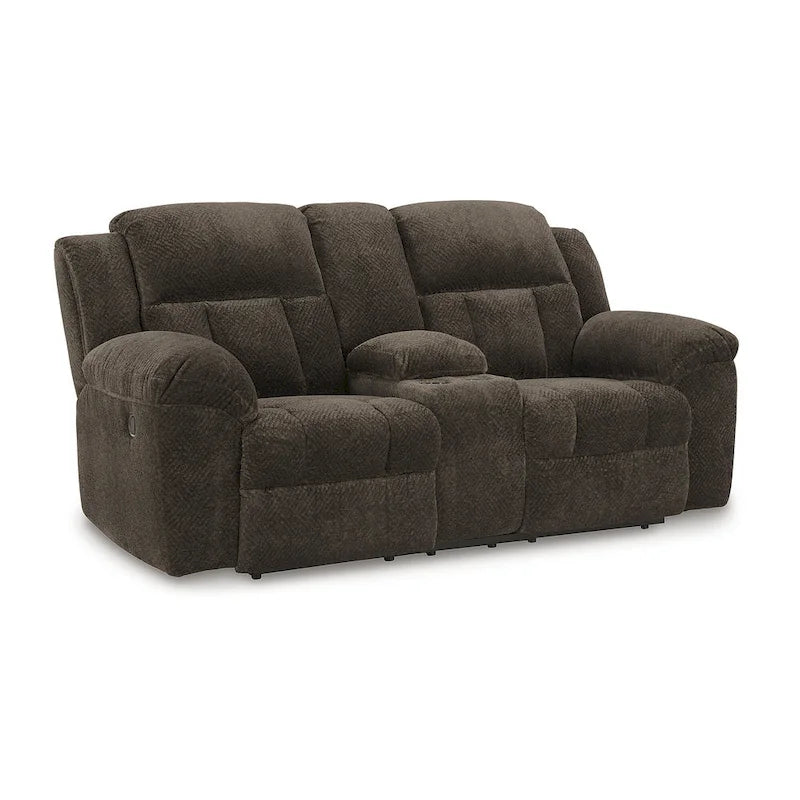 Frohn Double Reclining Loveseat with Console - 80W x 40D x 42H