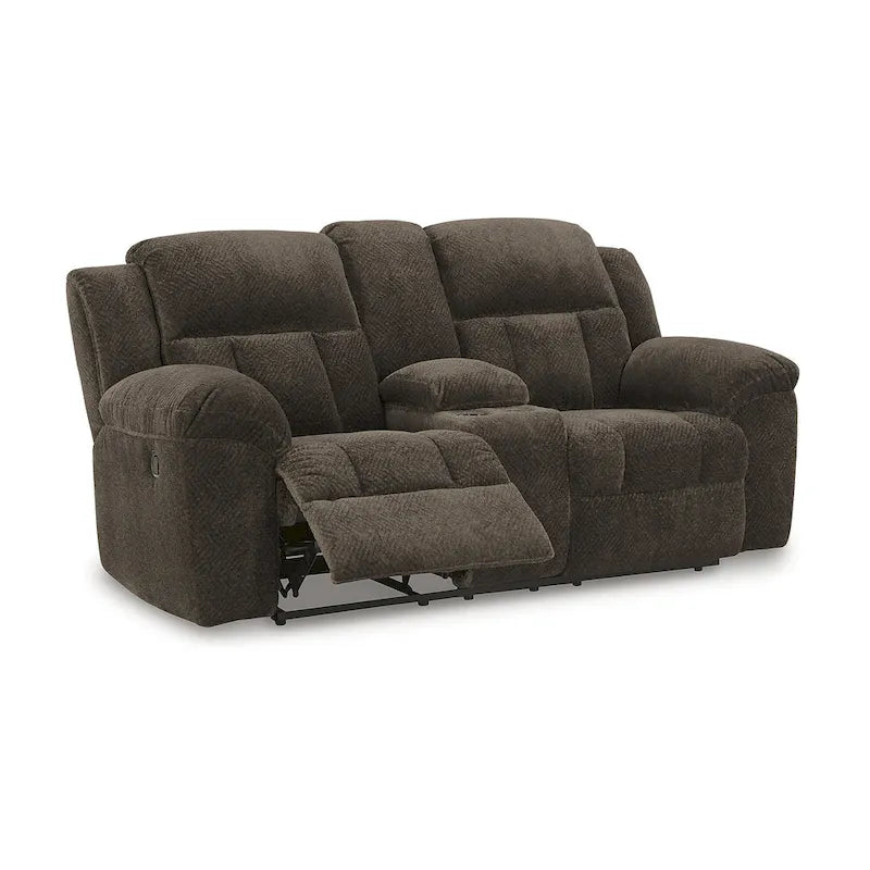 Frohn Double Reclining Loveseat with Console - 80W x 40D x 42H