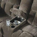 Frohn Double Reclining Loveseat with Console - 80W x 40D x 42H
