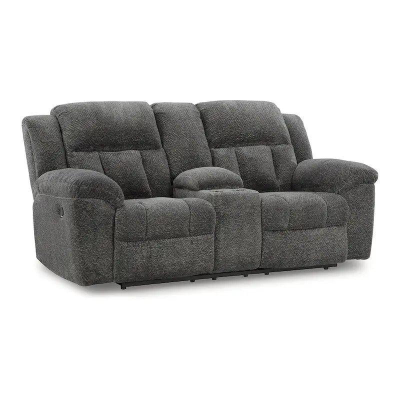 Frohn Double Reclining Loveseat with Console - 80W x 40D x 42H