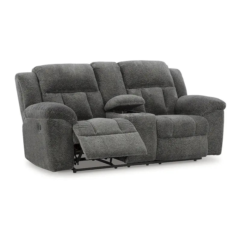 Frohn Double Reclining Loveseat with Console - 80W x 40D x 42H