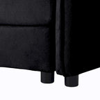 2-Piece 75.59 Chenille Cloud Loveseat Sofa Set with Deep Seat and 4 Pillows