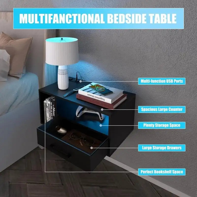 Floating Nightstand