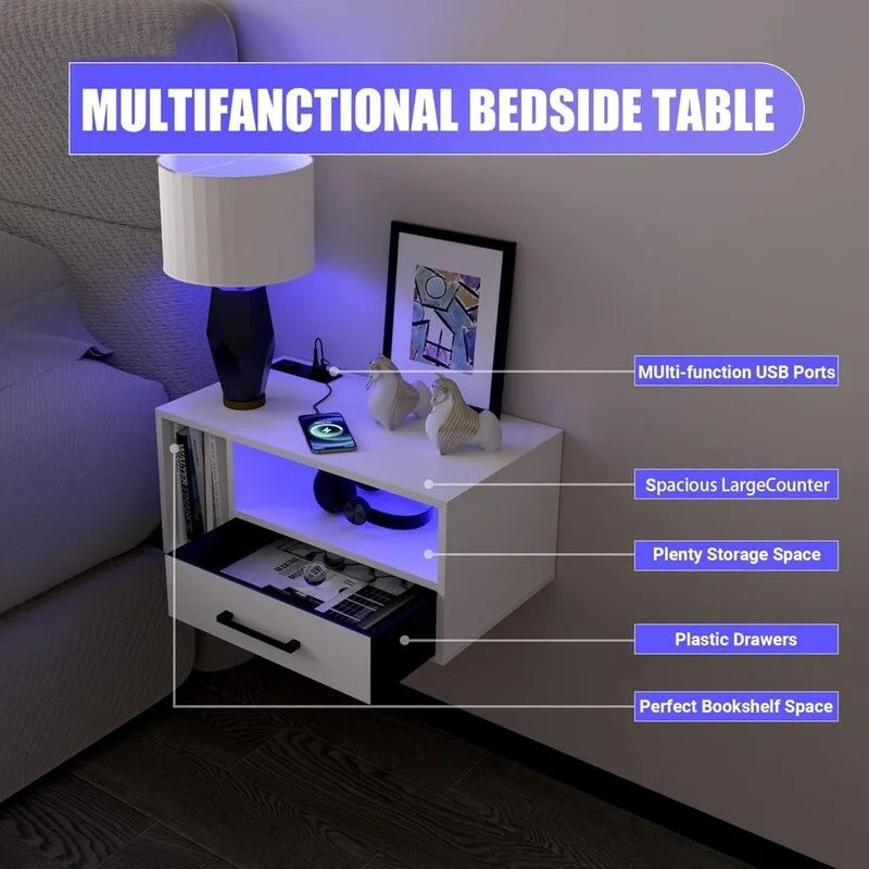 Floating Nightstand
