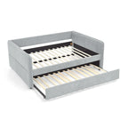 Full Boucle Daybed with Trundle
