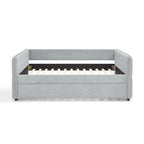 Full Boucle Daybed with Trundle
