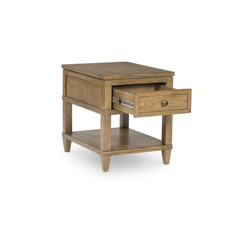 Sharlance Brown End Table - 20 W x 26 D x 24 H