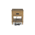 Sharlance Brown End Table - 20 W x 26 D x 24 H