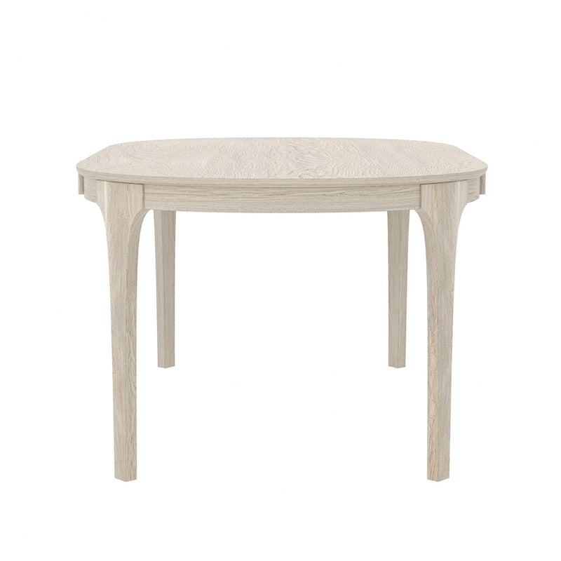 VECELO 5/7 Piece Dining Table Set Consist of an Oval Dining Room Table