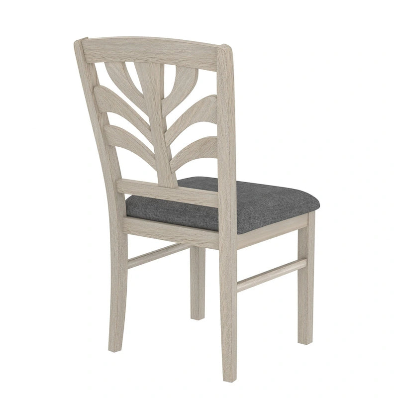 VECELO 5/7 Piece Dining Table Set Consist of an Oval Dining Room Table