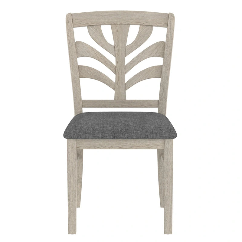 VECELO 5/7 Piece Dining Table Set Consist of an Oval Dining Room Table