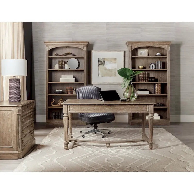 Hooker Furniture 5981-10458 Work Your Way 60 Oak Veneer 3 Drawer