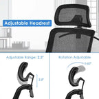 Costway Ergonomic High Back Mesh Office Chair Recliner Task Chair - See Details