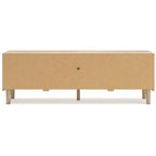 Ciel Large TV Media Console, 4 Drawers, 2 Shelves, Brown Wood, 72 Inch