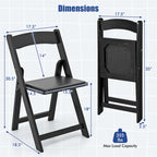 Gymax Set of 4 Dining Chairs w/ Rubber Wood Legs & Padded Seat for