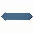 Narrow Console Table with Open Shelf,Antique Blue