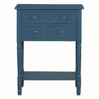 Narrow Console Table(Navy)