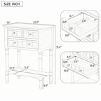 Narrow Console Table(Navy)