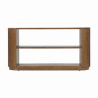 58.9 Modern Entryway Console Table, Slim Sofa Table with Open Shelf for Multi-Functional Use