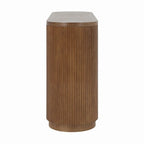 58.9 Modern Entryway Console Table, Slim Sofa Table with Open Shelf for Multi-Functional Use
