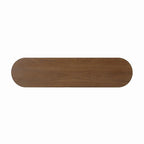 58.9 Modern Entryway Console Table, Slim Sofa Table with Open Shelf for Multi-Functional Use